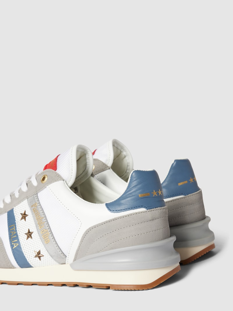 Sneaker mit Label-Details Modell 'IMOLA' in weiß