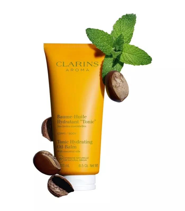 Baume-Huile Hydratant  Aux huiles essentielles 95% d'ingrédients d'origine naturelle