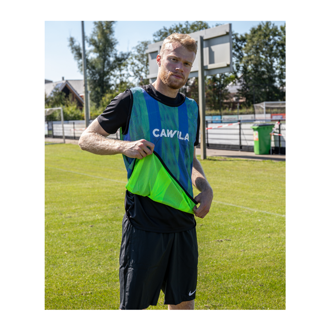 Cawila Wendeleibchen DUPLEX Blau-Gelb