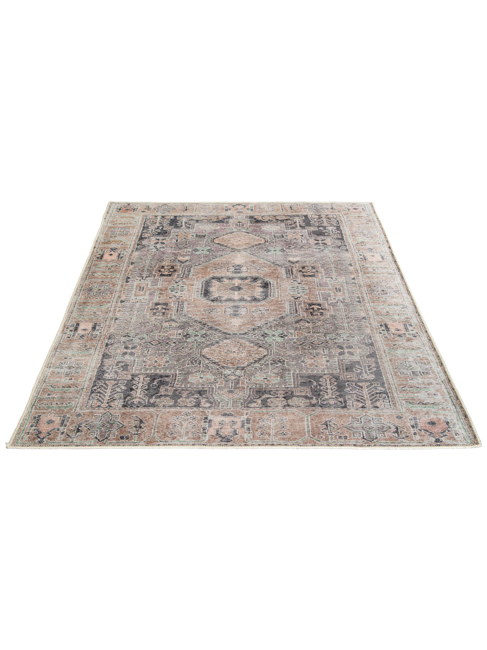 Carpeneto Vintage-Teppich, Dunkelblau