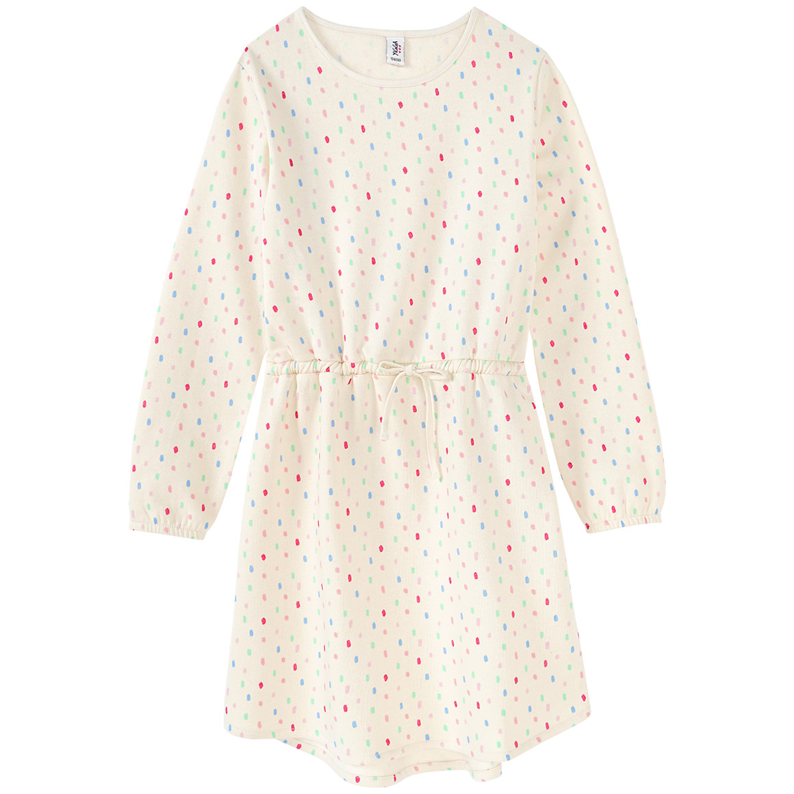 Mädchen Sweatkleid mit Tunnelzug