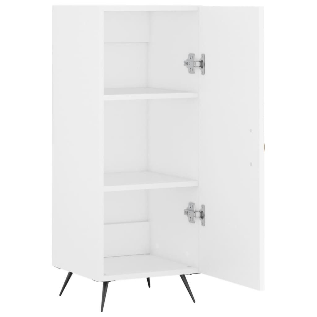 vidaXL Sideboard Sideboard Weiß 34,5x34x90 cm Holzwerkstoff (1 St)