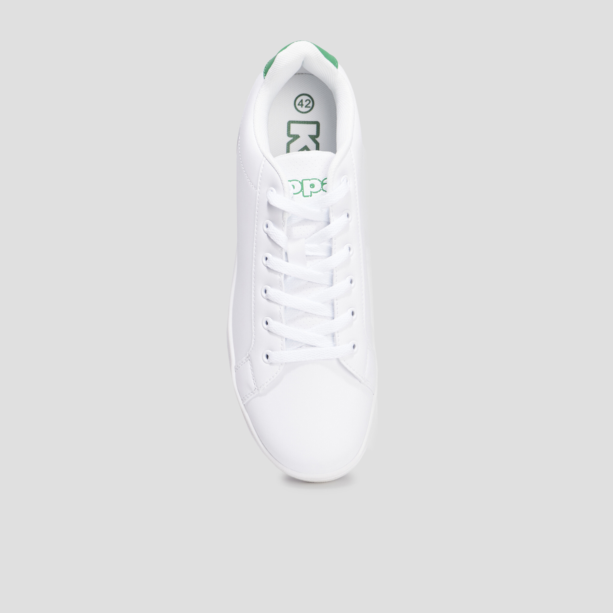Tennis basses à lacets Kappa Galter blanc homme | La Halle