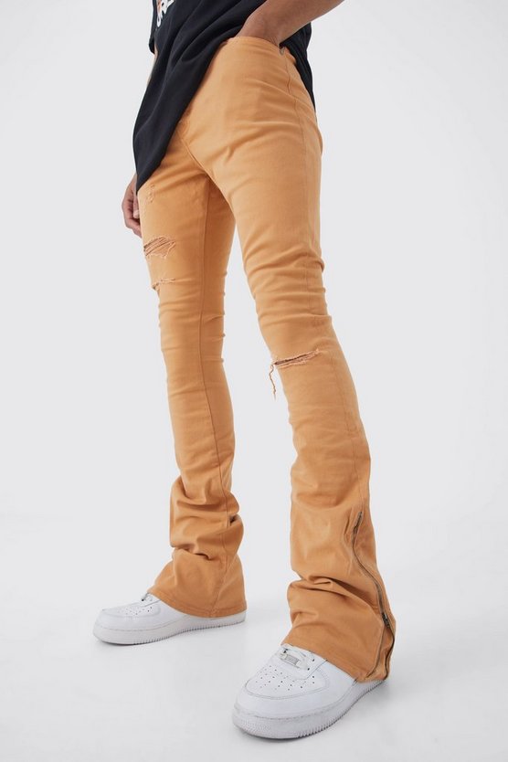 Tall Hose mit Rissen
