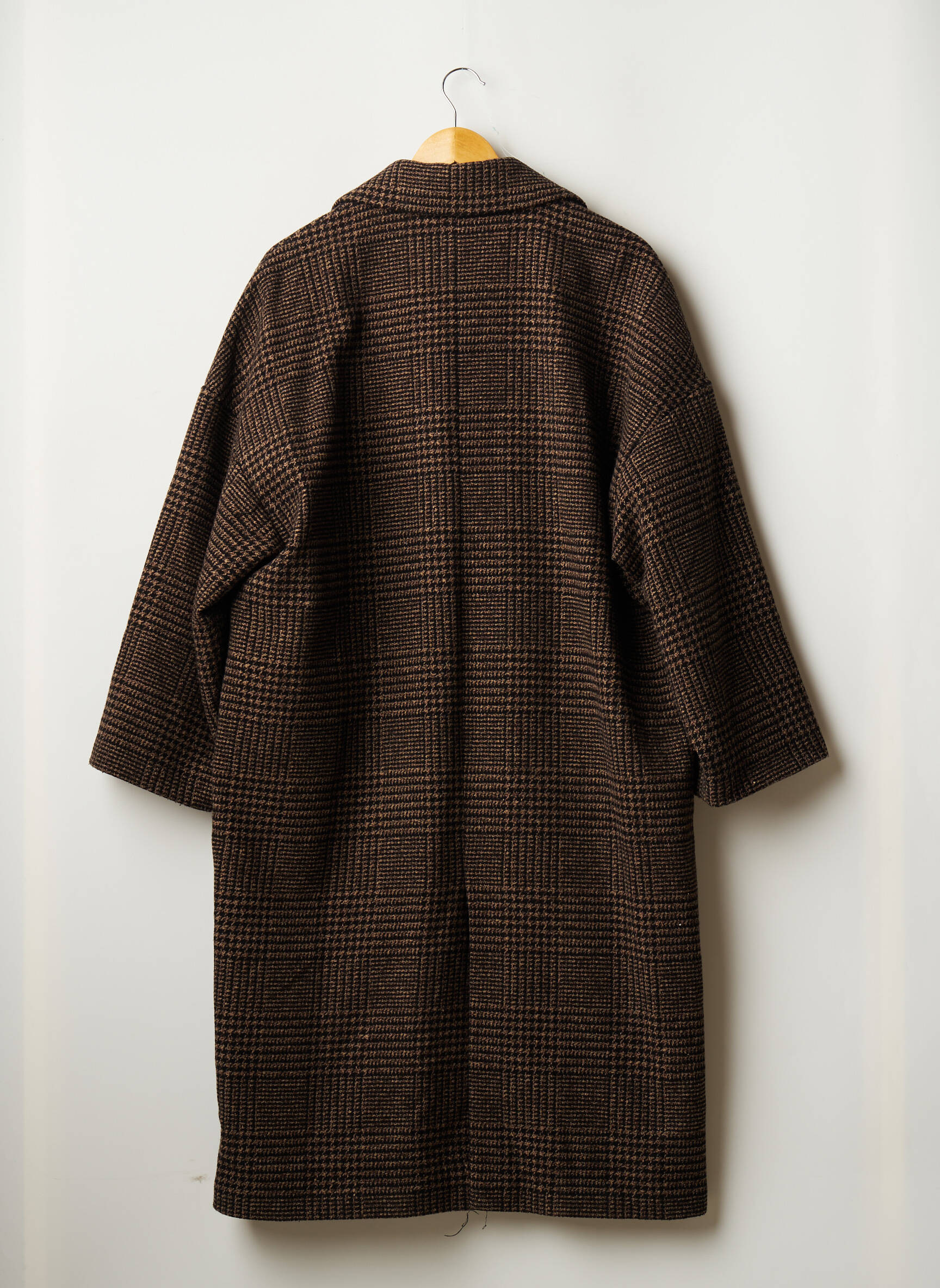 Mango Manteaux Longs Femme couleur marron