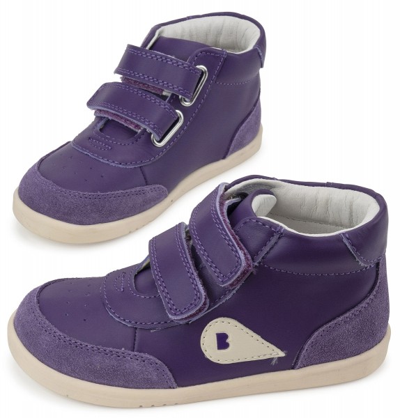 bobux i-walk ~ Champ High ~ Murasaki Purple Chalk