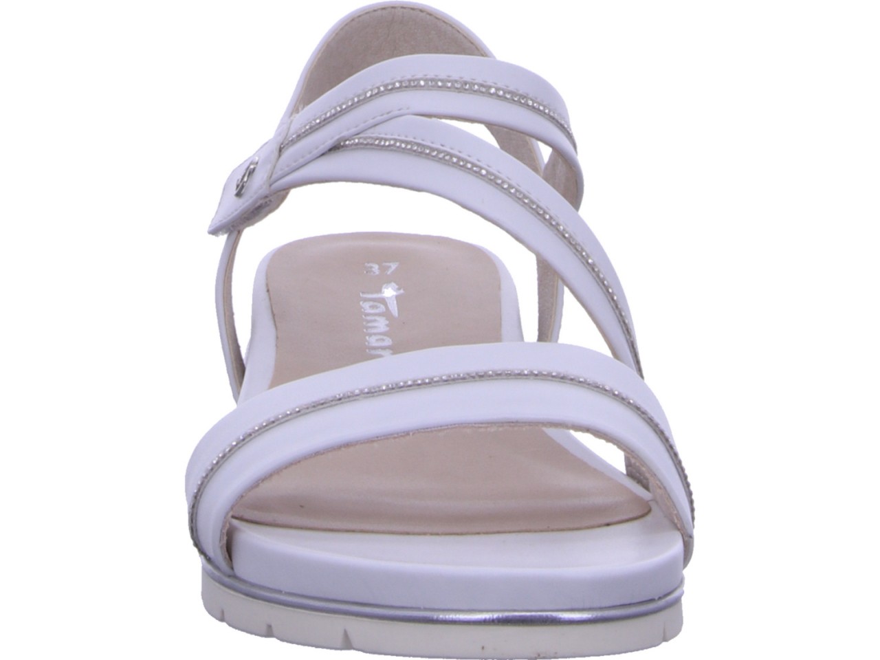 TAMARIS Klassische Sandalen weiss Da.-Sandalette