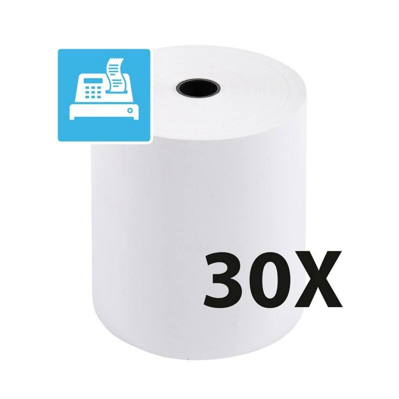 Exacompta Thermorolle 80 x 80 x 12 mm 55 g/m² 30 Rollen