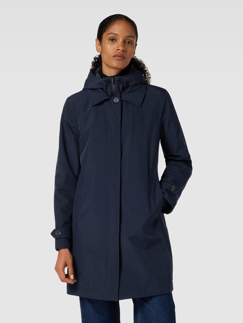 Jacke mit Eingrifftaschen in marineblau