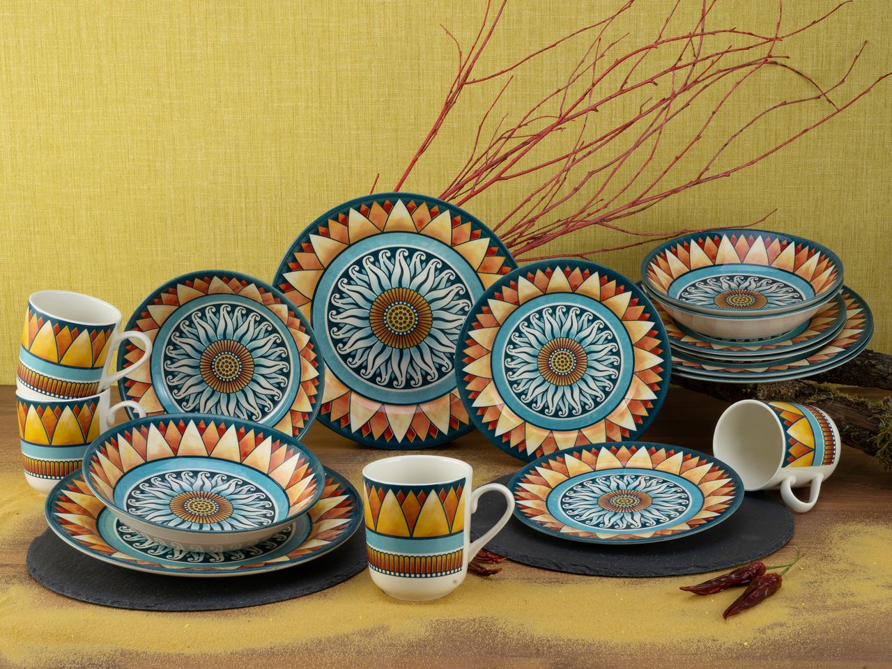 CreaTable Soleil Kombiservice 16-tlg
