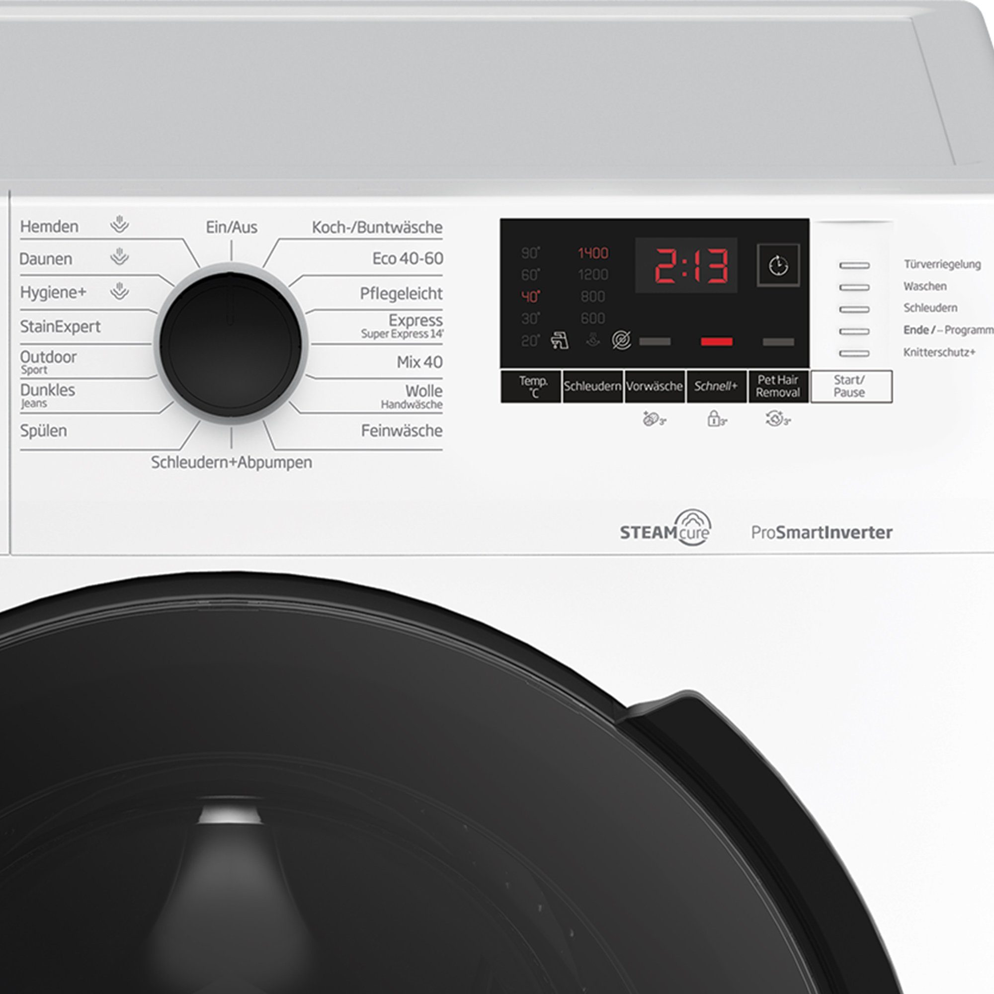 BEKO Waschmaschine WMC71464ST1, 7 kg, 1400 U/min