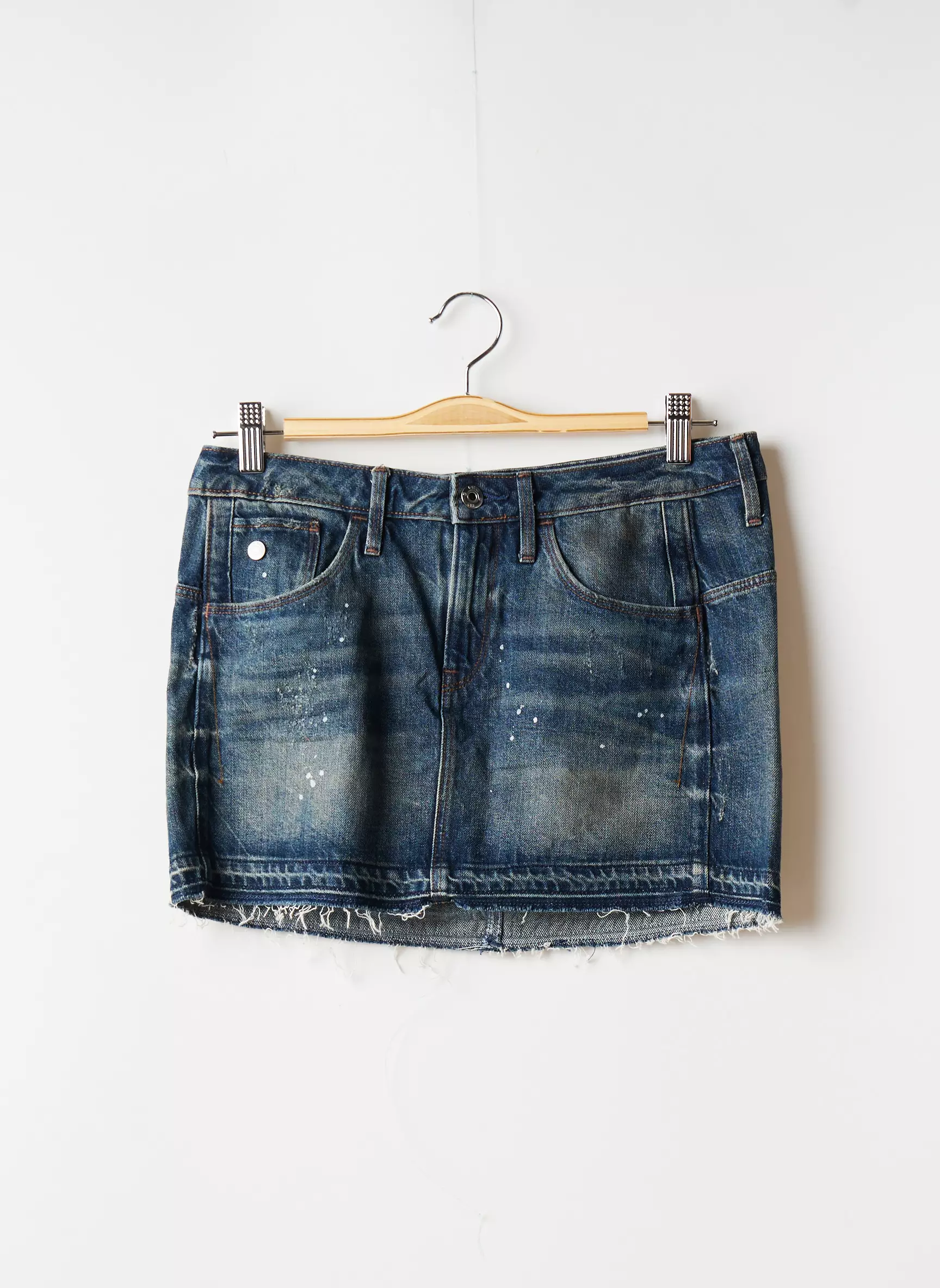 G Star Mini Jupe Femme couleur bleu