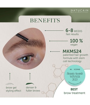 Natucain Brow Serum Augenbrauenserum-6.2 ml
