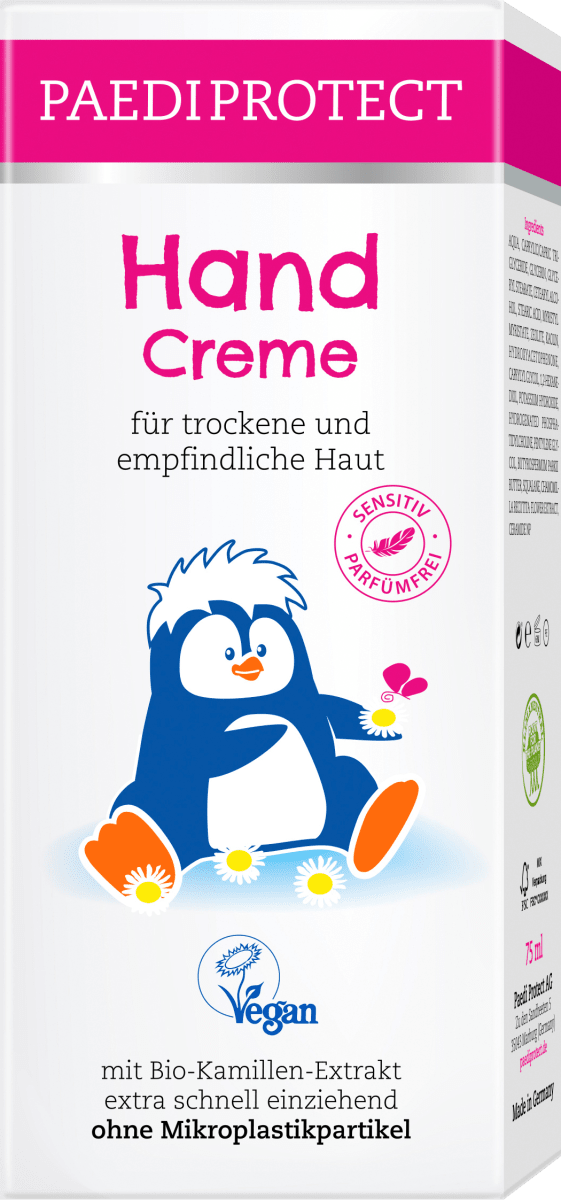 Handcreme trockene & empfindliche Haut, 75 ml