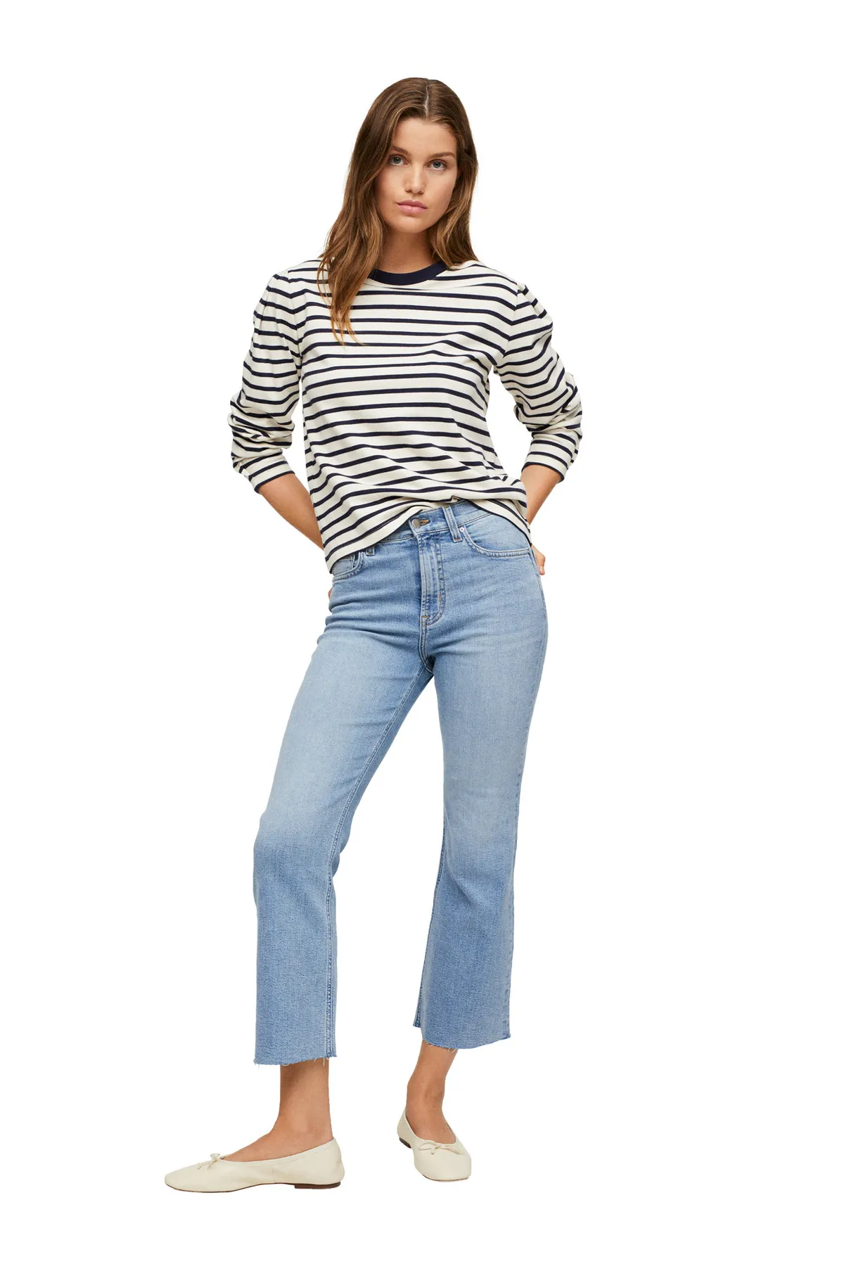 MANGO  Jeans - Blau - Wide Leg