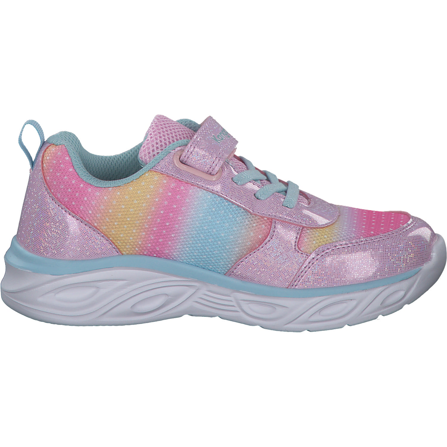 KangaROOS K-SL Rise EV 00009, Sneakers Low, Kinder, frost pink/blue sky