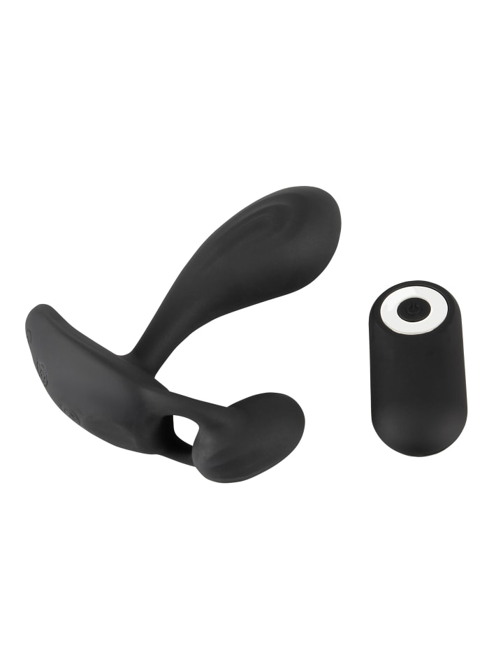 Rebel Analvibrator RC Two Spot Massager in schwarz günstig kaufen 11 cm