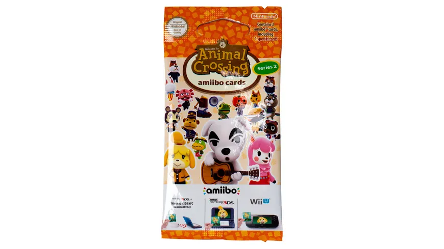 amiibo Animal Crossing - Serie 2 - 2x 3 Karten