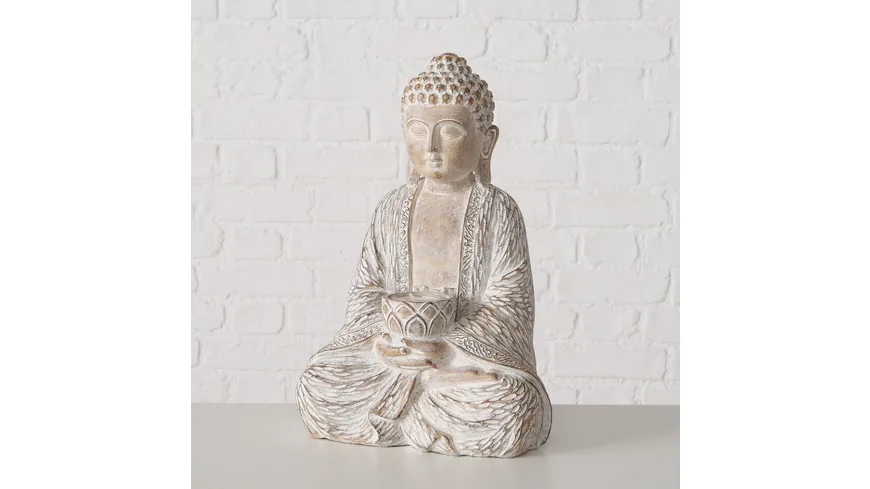 Boltze Figur Nehmet Beige