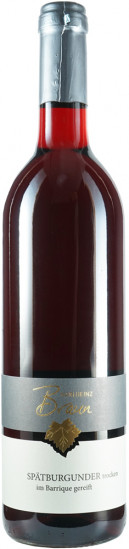 2021 Spätburgunder trocken - Weingut Karlheinz Braun
