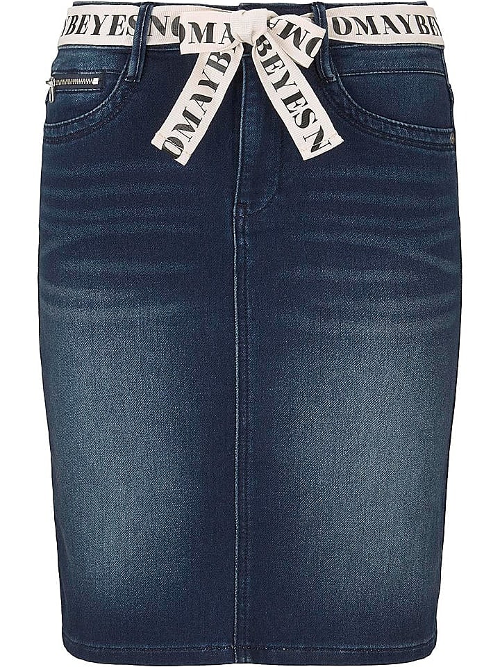 Tom Tailor Jeansrock in Dunkelblau günstig kaufen 38