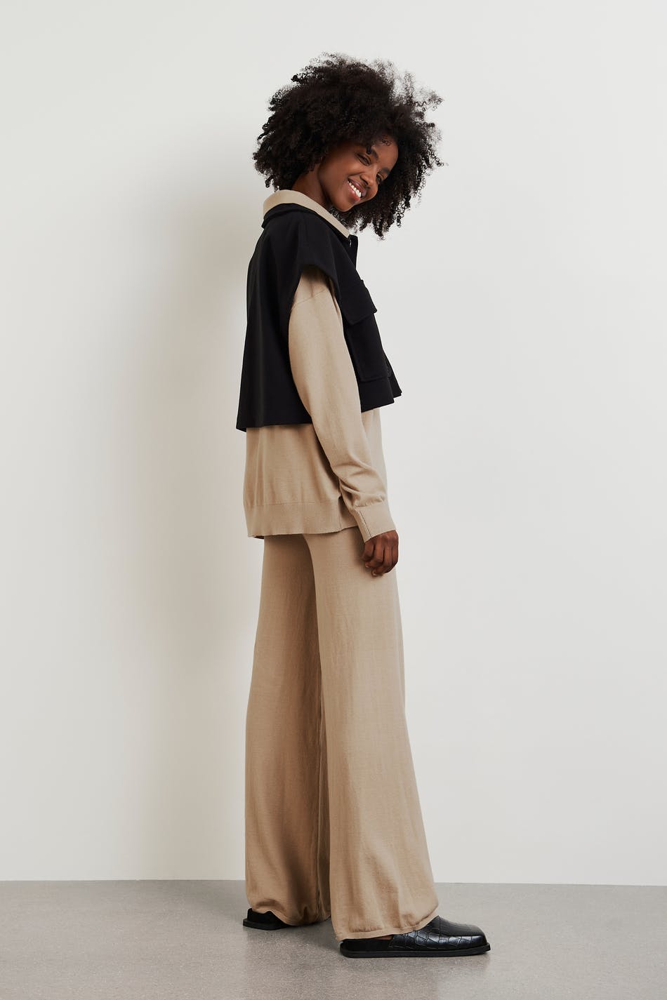 Alma knitted trousers