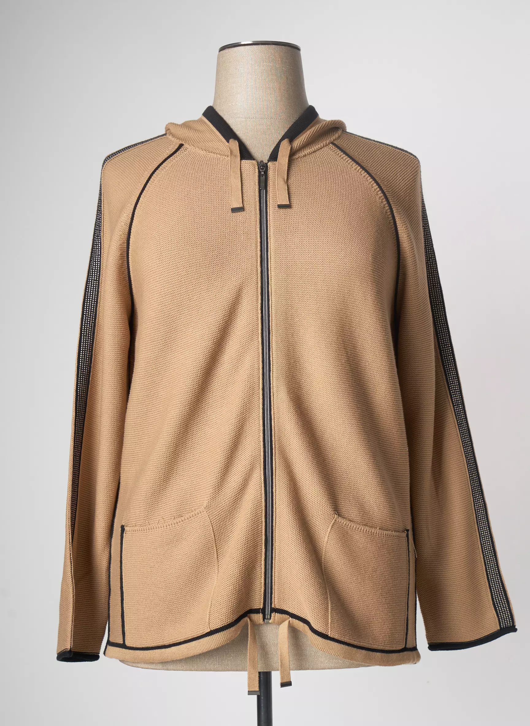 Thomas Rabe Cardigans Femme couleur beige