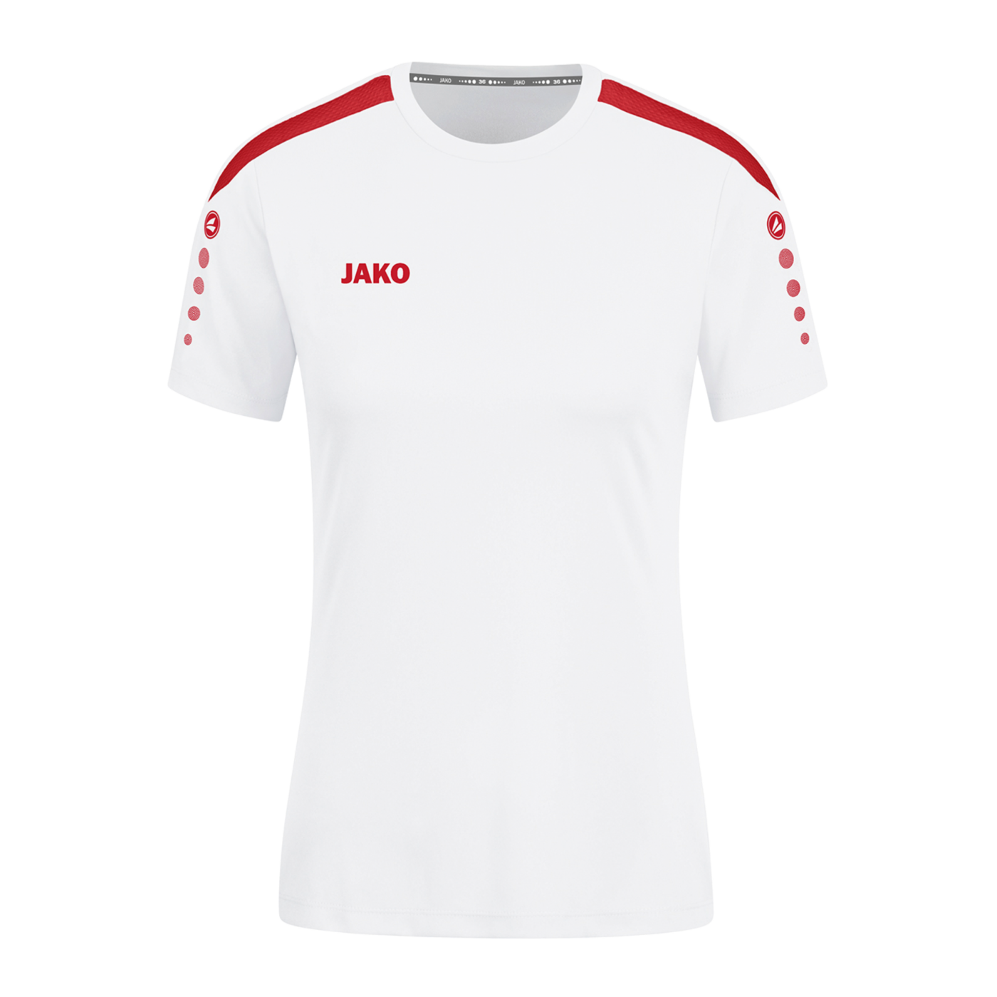 JAKO Power Trikot Damen Weiss Rot F004
