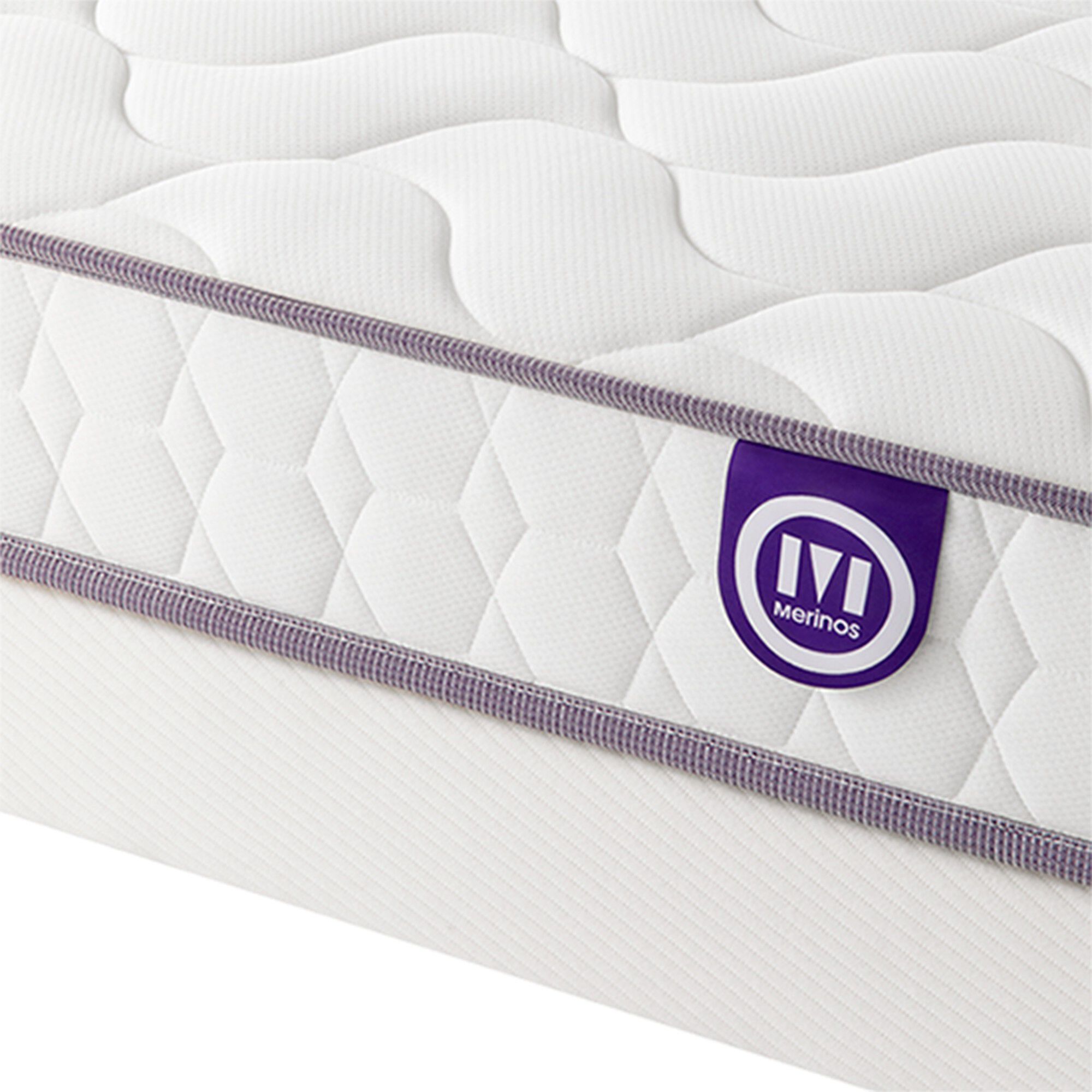Matelas mousse mémoire de forme Mérinos 19 cm confort très ferme