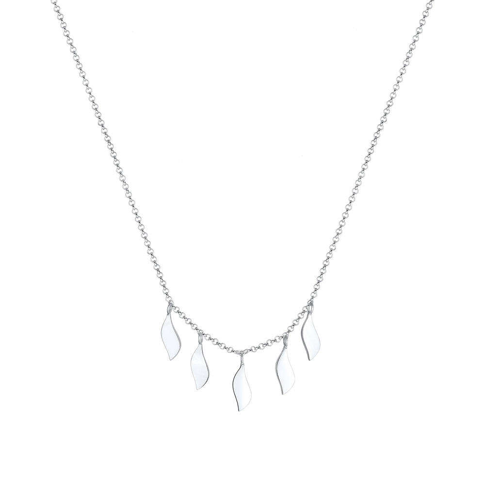 Elli Elli Collier Plume Collier Femme  (925/1000) Argent Bijoux