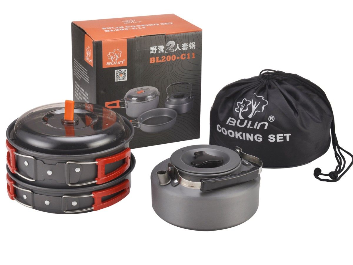 Bulin Aluminium 12-Teiliges Topfset
