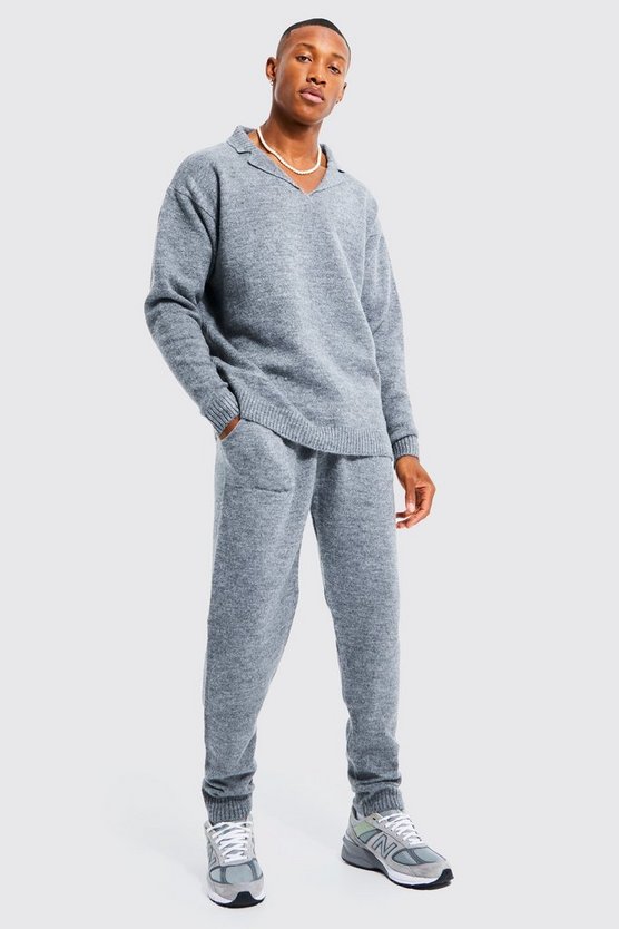 Oversize Polo-Trainingsanzug
