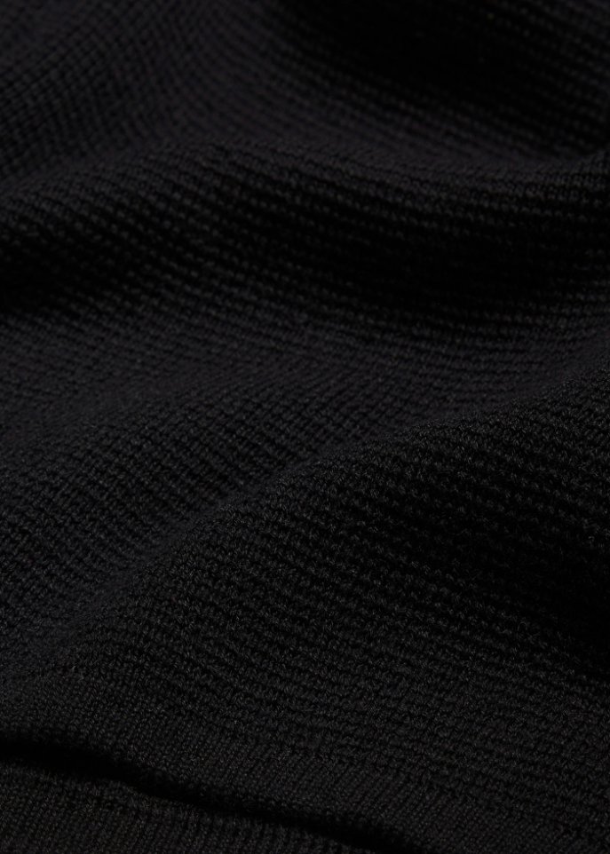 Essential Milano Rib Pullover mit Rundhals