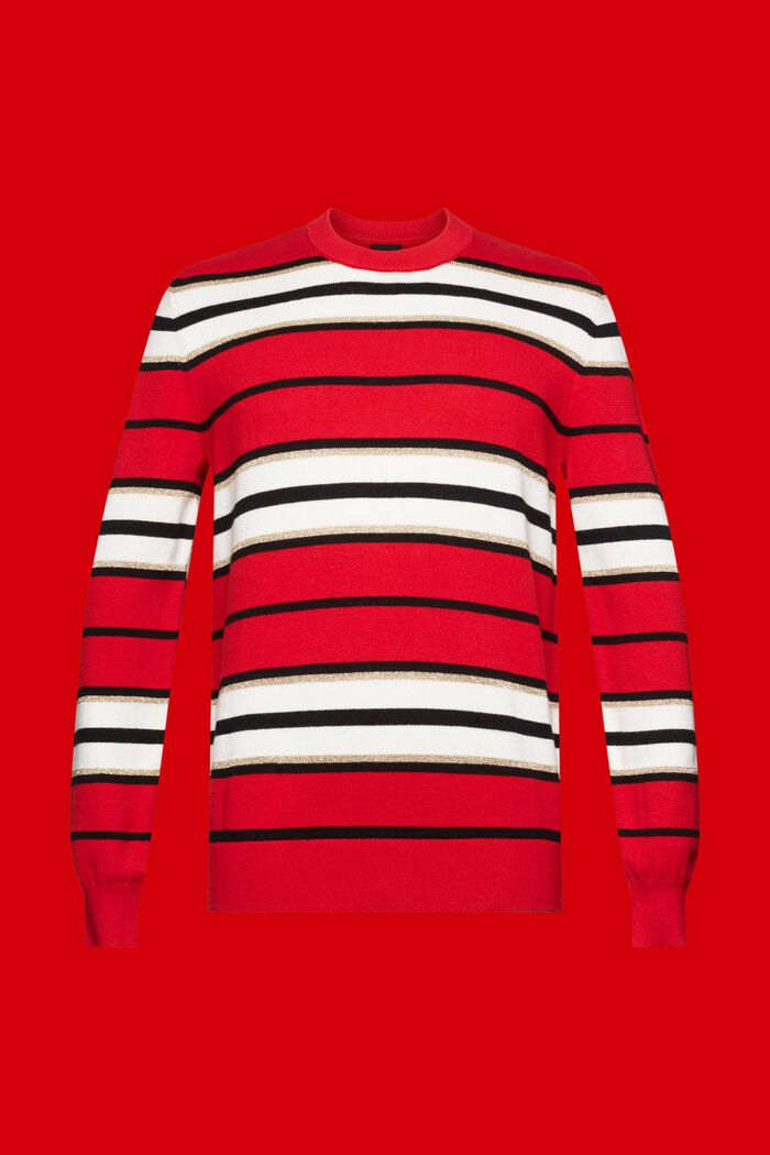 Gestreifter Pullover mit Kaschmir