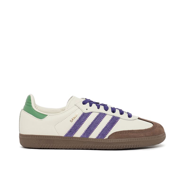 adidas Originals Wmns Samba OG off white/collegiate purple/preloved green