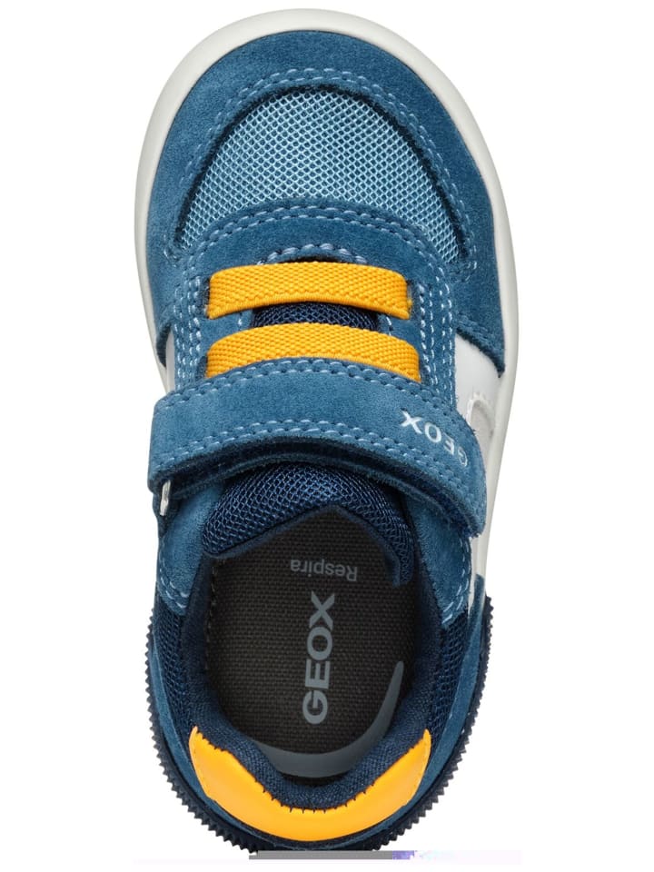 Geox Sneaker in Blau/Gelb günstig kaufen