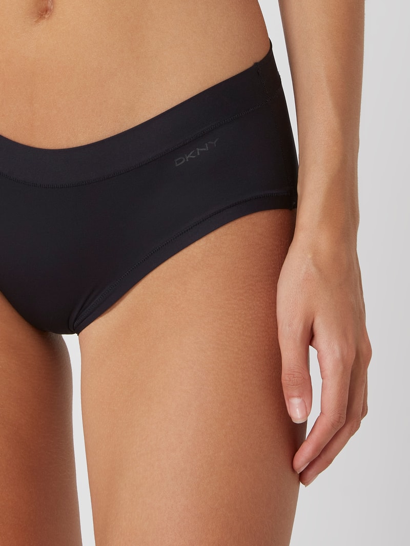 Slip aus Mikrofaser in beige