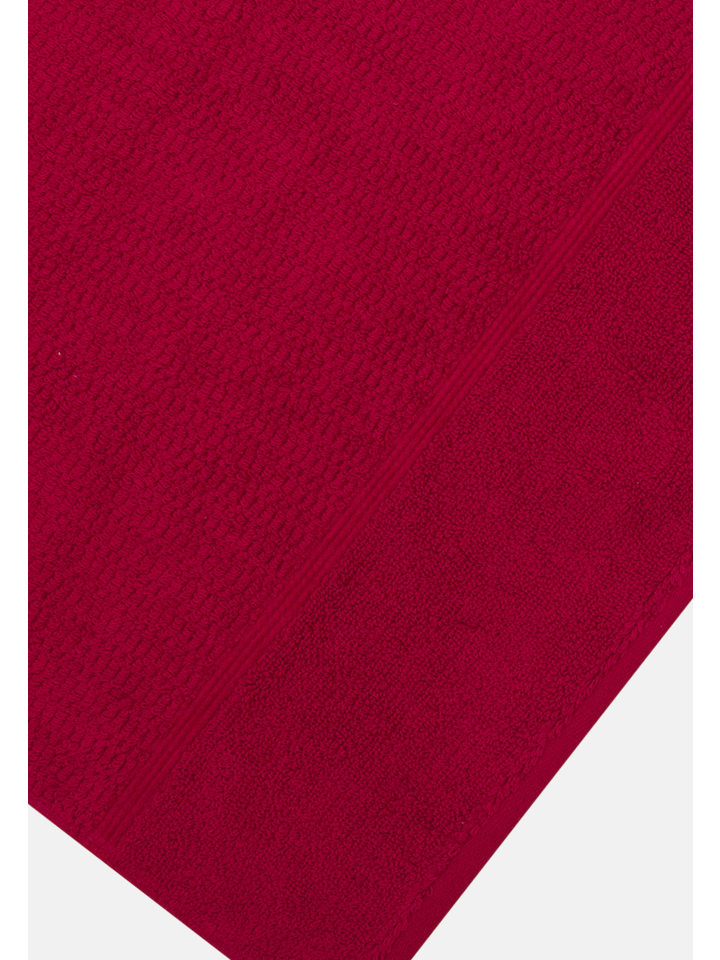 Möve for Frottana 2 X Handtuch 2 X Duschtuch im Set Pearl in Ruby günstig kaufen 4