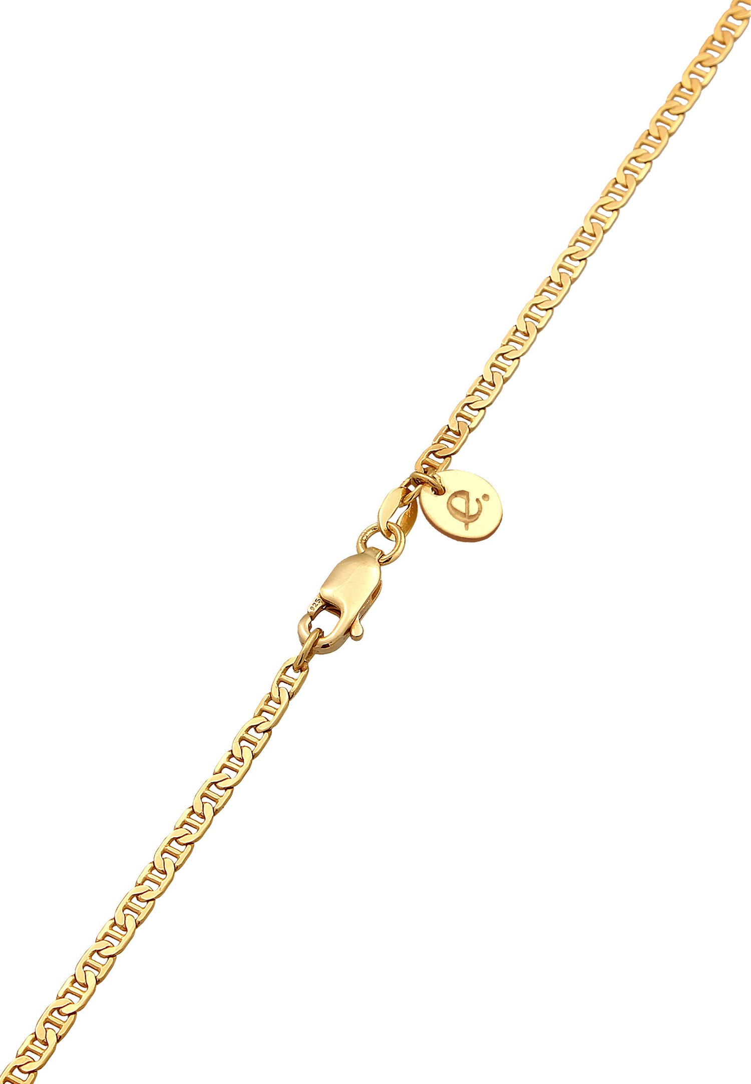 Wisiorek Elli Women's Heart Love ze srebra próby 925, pozłacany