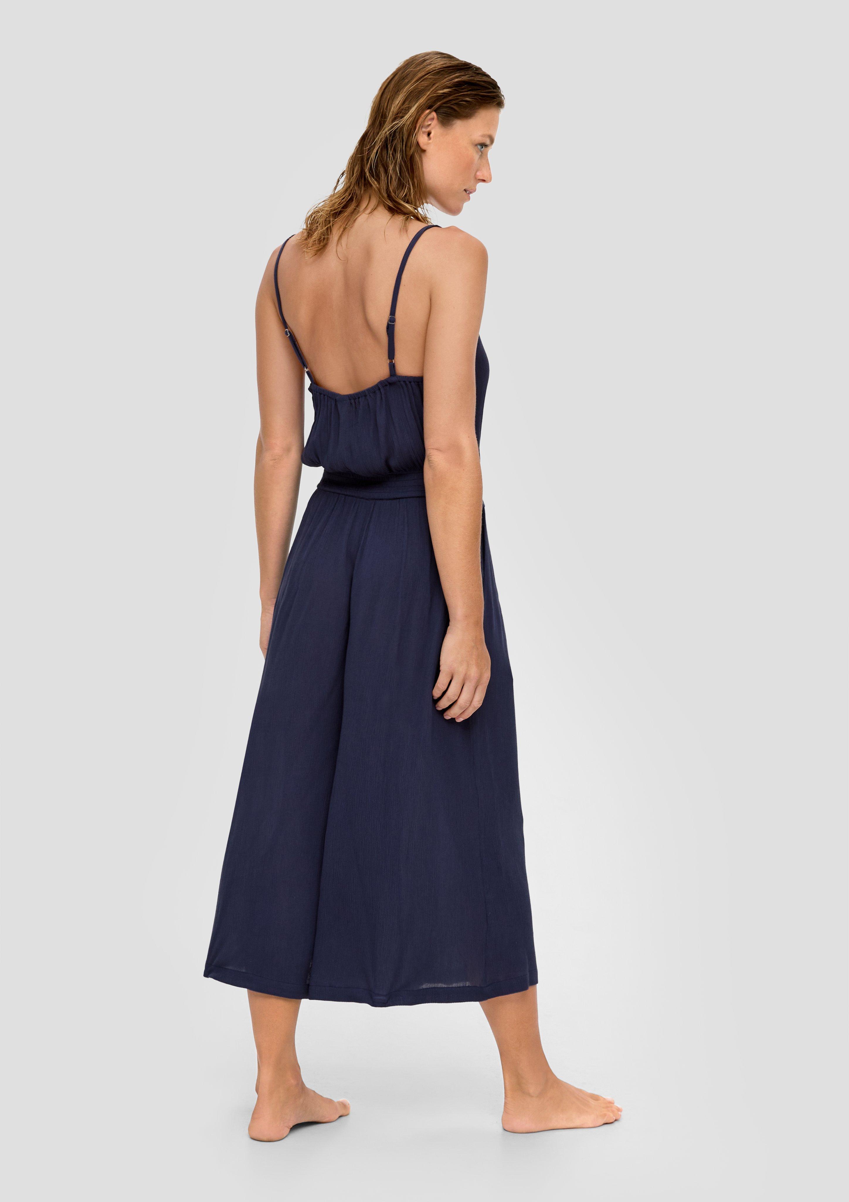 Wide Leg Strand-Jumpsuit aus reiner Viskose  6009047-5700