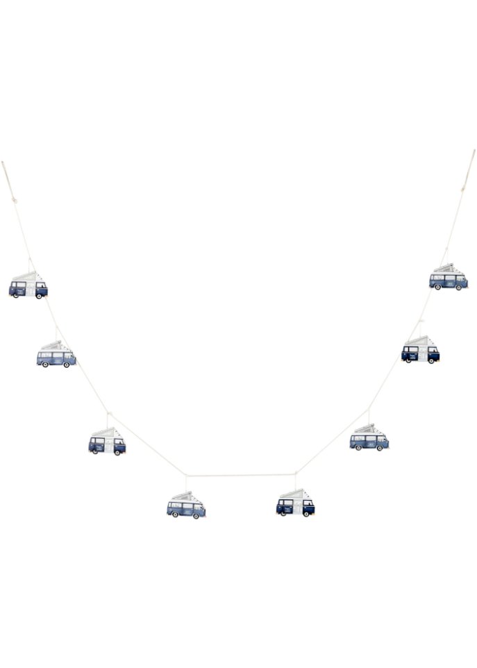 Girlande mit Camper-Motiven