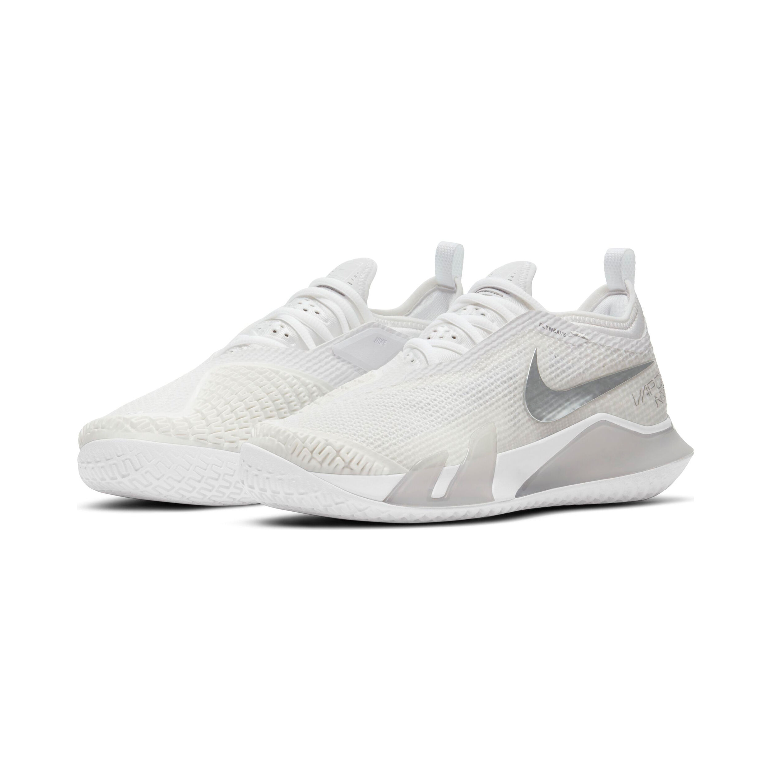 React Vapor NXT Allcourtschuh Damen - Weiß, Grau