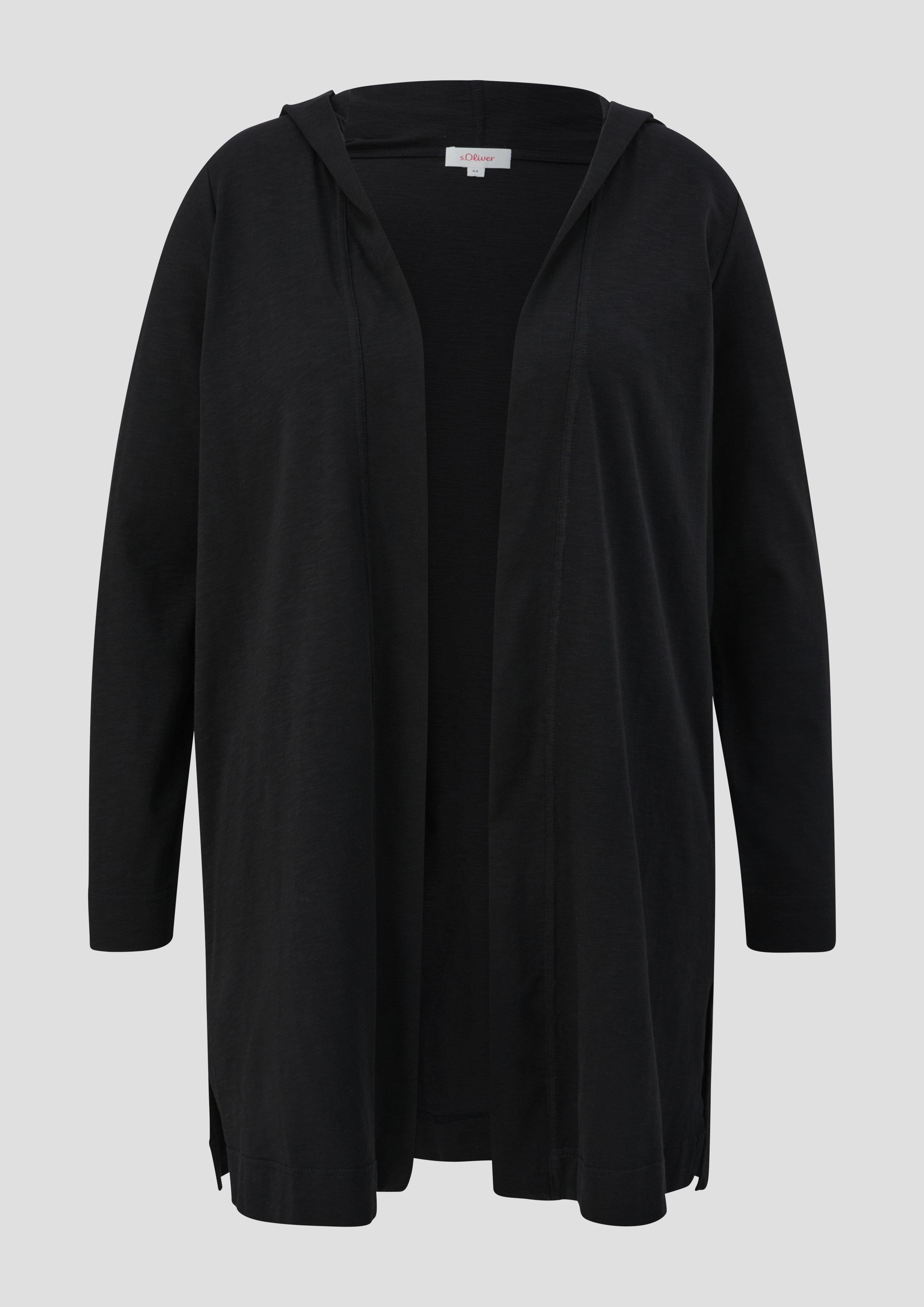 Strickjacke mit Flammgarnstruktur  2149237-9999