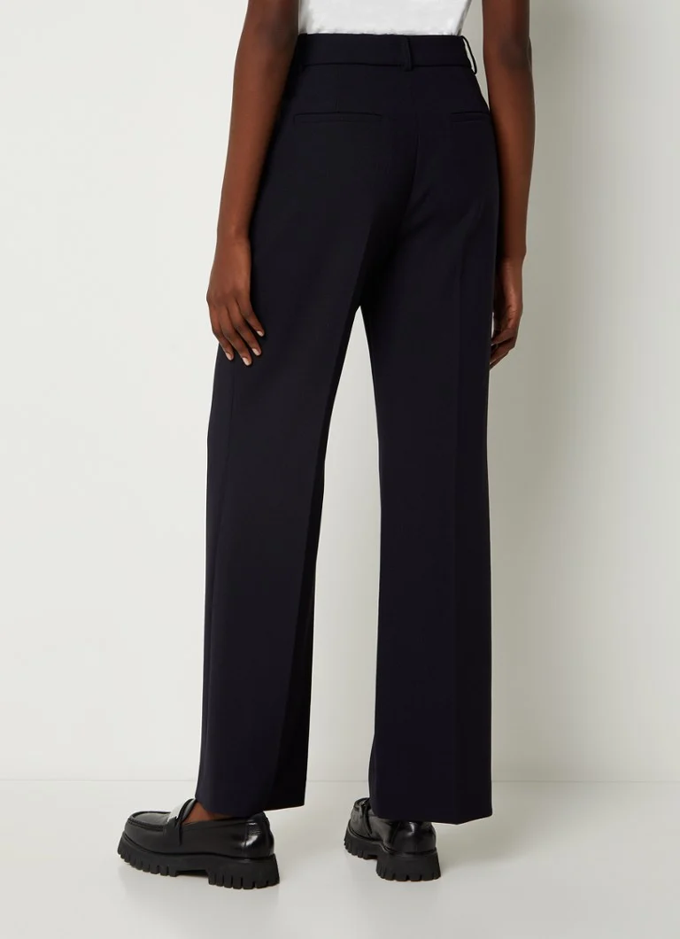 Pantaloni evazați cu talie înaltă Claudie Pierlot Pixia