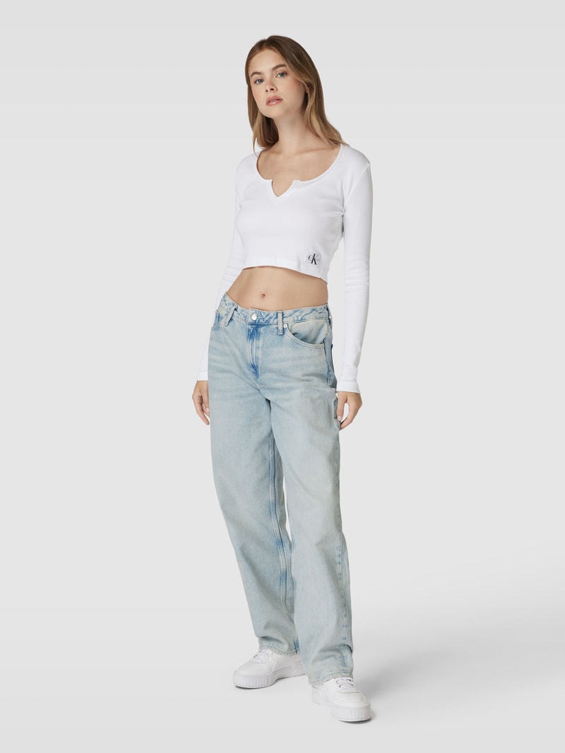 Straight Leg Jeans im 5-Pocket-Design Modell '90 S STRAIGHT' in hellblau