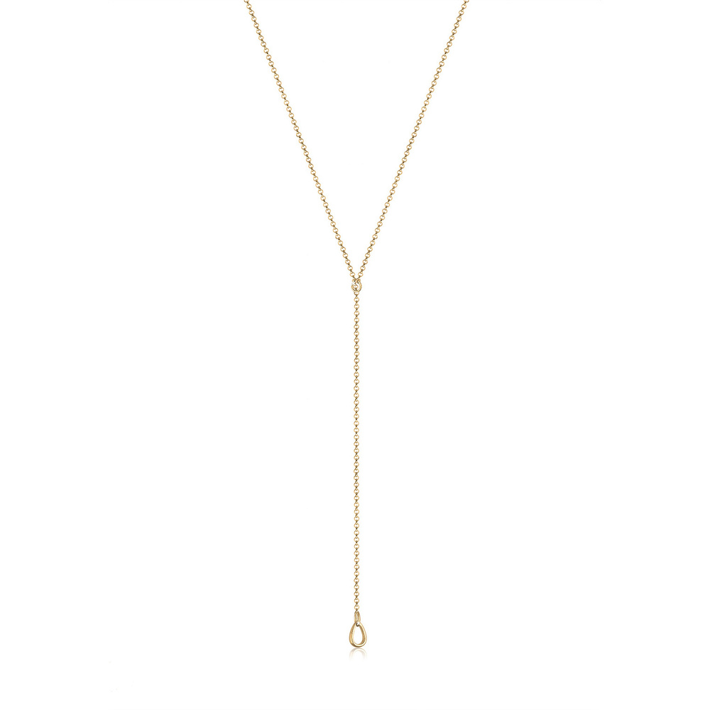 Elli Elli Collier Femme  Goutte - (925/1000) Argent collier
