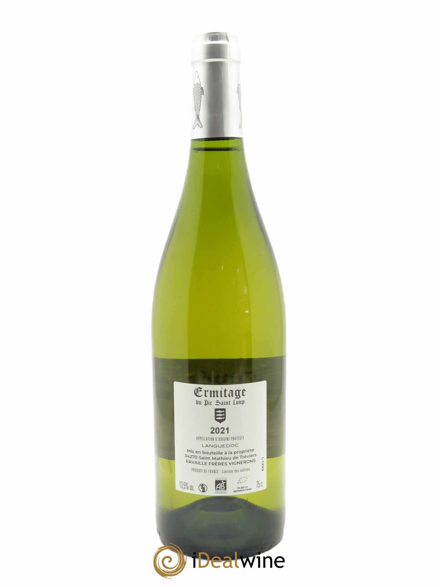Languedoc Héritage du Pic Saint-Loup (anciennement Ermitage) Cuvée Sainte Agnès  2021 - Lot de 1 Bouteille