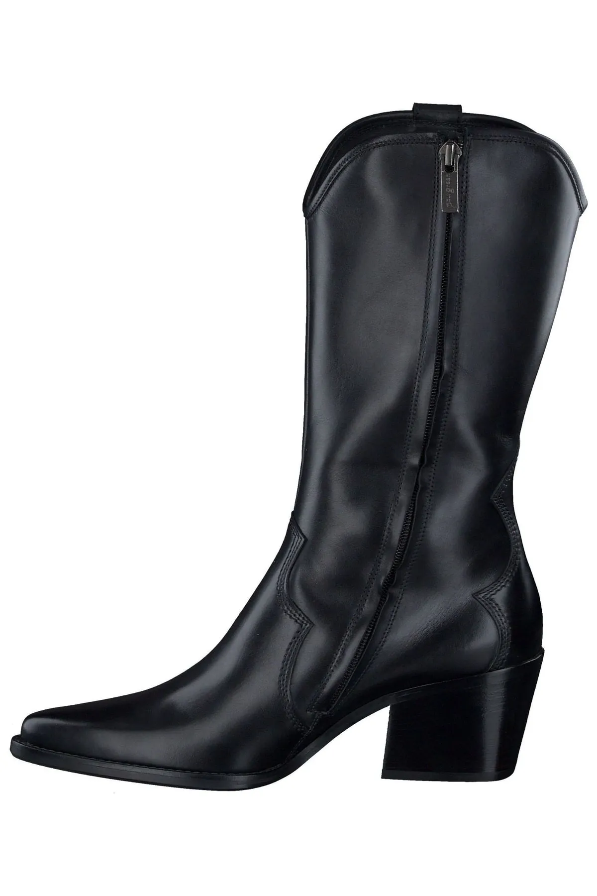 Paul Green  Stiefel - Schwarz - Blockabsatz