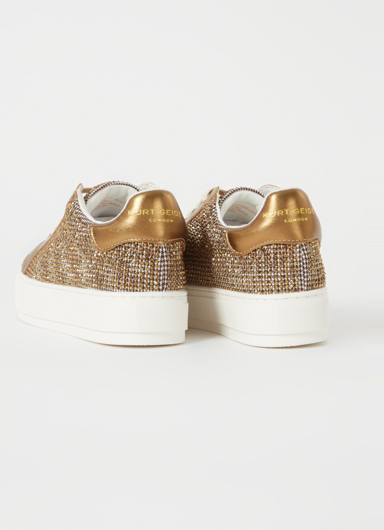 Kurt Geiger Laney kedas ar ādas detaļām un mākslīgajiem akmentiņiem