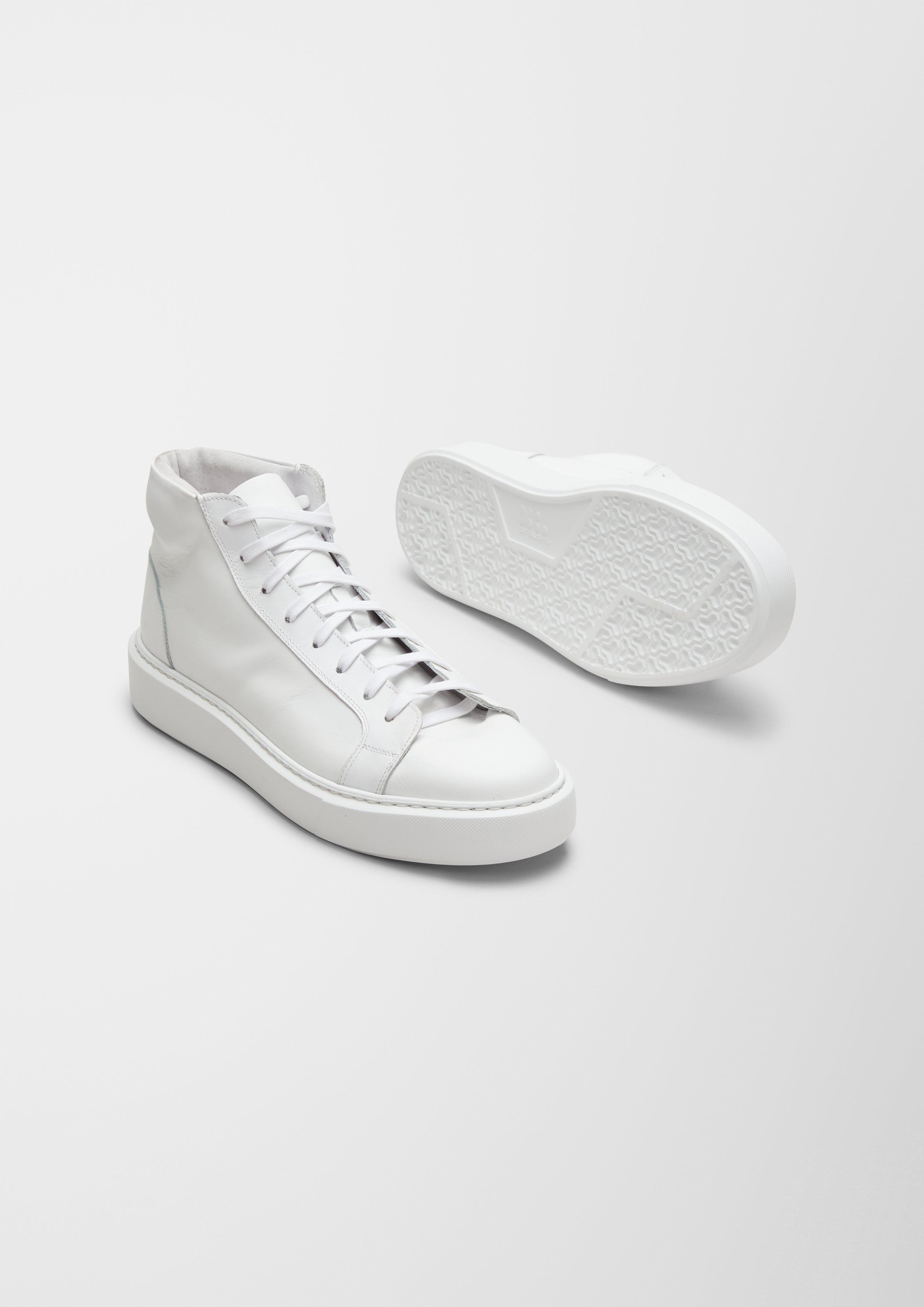 High Top-Sneaker aus Leder  6006554-100